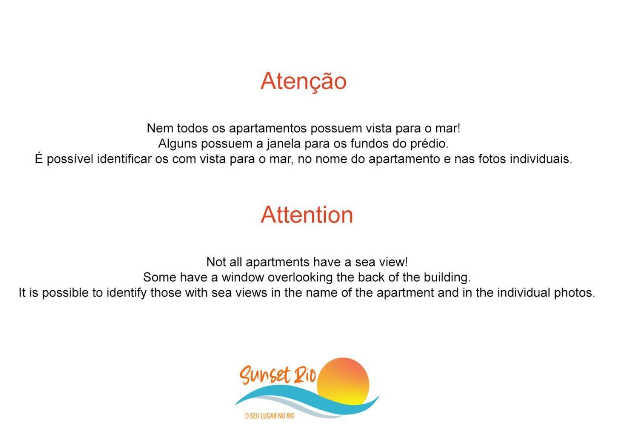 דירות ריו דה ז'ניירו Sunset Rio Flats מראה חיצוני תמונה